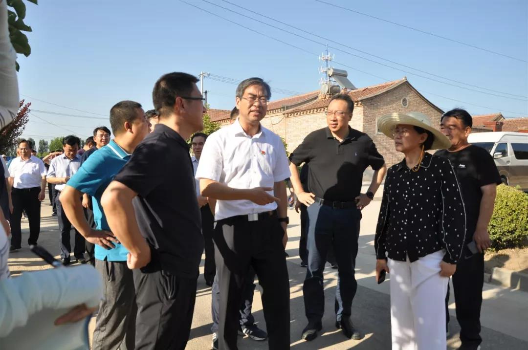 要闻动态 部门动态 8月24日下午,区委书记曾赞荣来到于家务乡枣林村