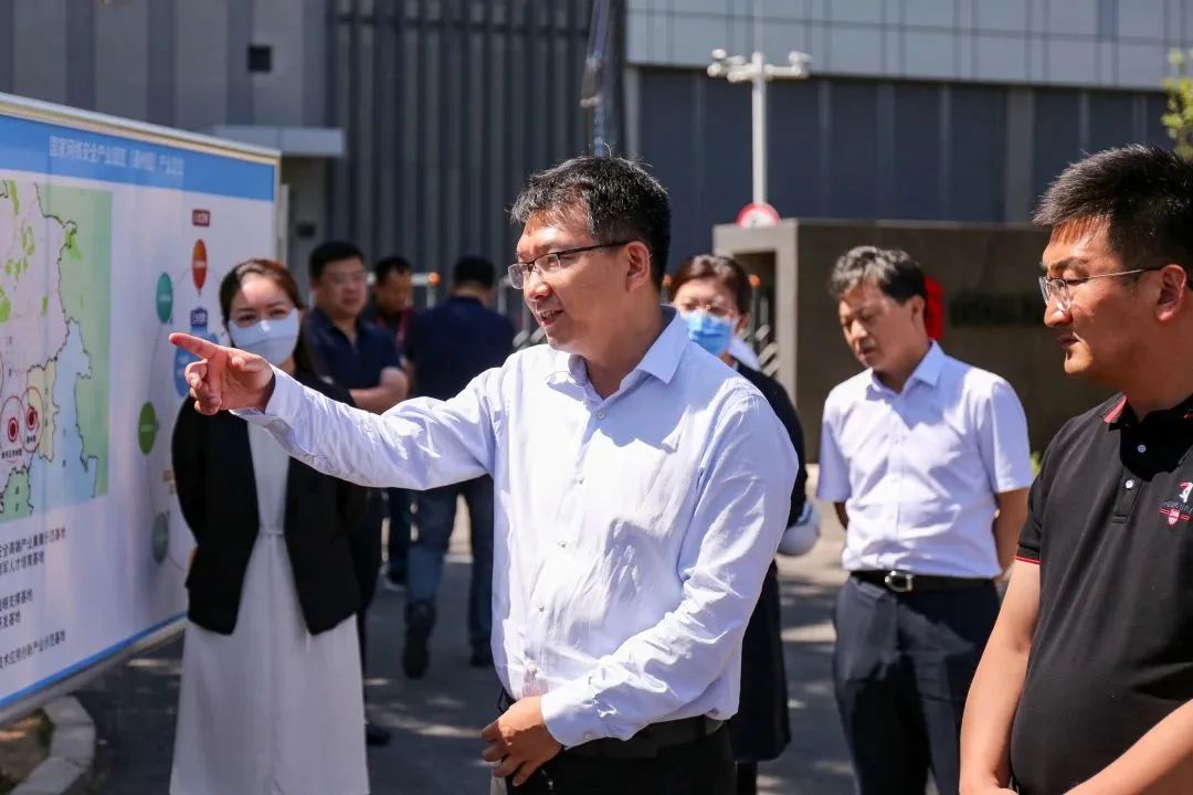 产业需要组织，推动产业组织 | 中关村通州园管委会赴西集网安园开展调研