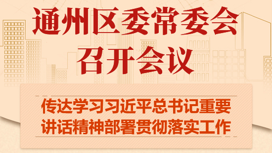 会议解读：区委常委会召开会议传达学习习近平总书记重要讲话精神部署贯彻落实工作